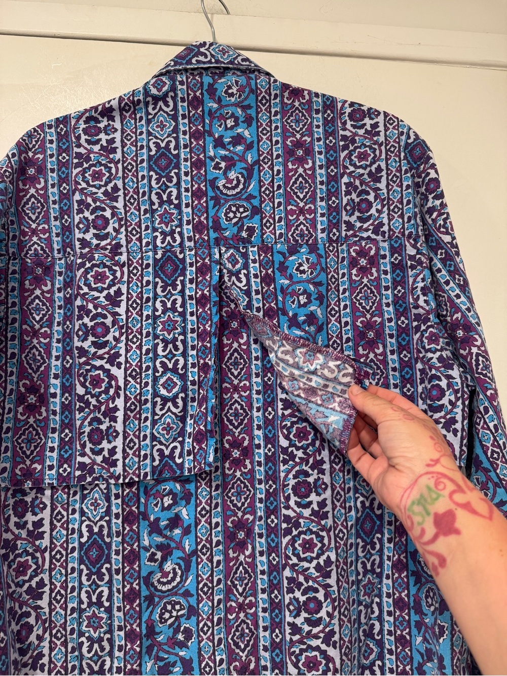Vintage Frontier Series Western Button-Up Shirt | Southwestern Print Unisex - Picture 6 of 7